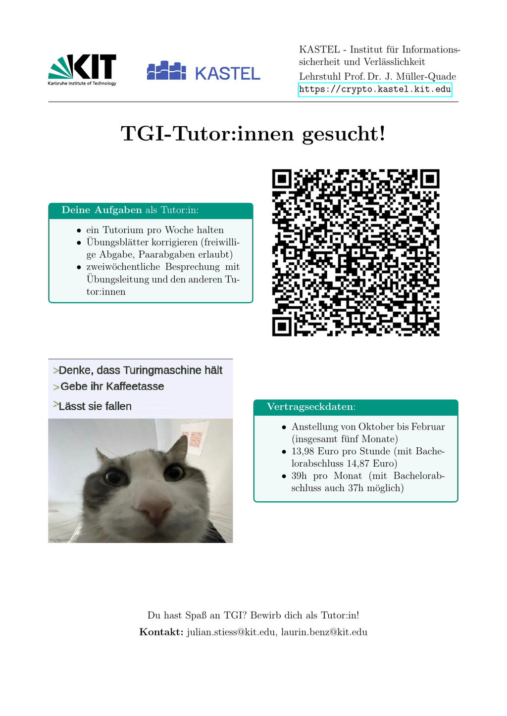 Tutorium Theoretische Grundlagen der Informatik